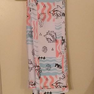 Pink Dolphin Scribble Denim